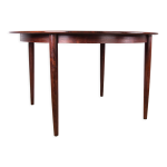 Table de repas extensible danoise en palissandre de rio modèle 55 par arne vodder pour sibast 1958. Table de repas extensible danoise en palissandre de rio modèle 55 par arne vodder pour sibast 1958.
