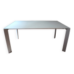 Table de repas moderne extensible (260 cm) modle nori par bartoli design.