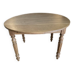 Table ronde ancienne  abattants authentique & pratique - rnove
