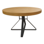 Table ronde ch�ne massif