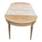 Table ronde extensible louis xvi du 19�me r�nov�e 260cm