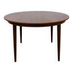 Table ronde extensible scandinave vintage