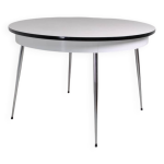 Table ronde en formica 1970