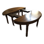 Table ronde huit pieds