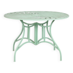 Table ronde de jardin en m�tal, 1990