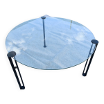 Table ronde joe ship design philippe starck vers 1982, 120 cm Table ronde joe ship design philippe starck vers 1982, 120 cm