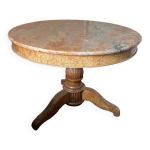 Table ronde en marbre
