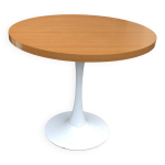 Table ronde pied tulipe