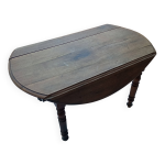 Table ronde pliante en chêne Table ronde pliante en chêne