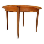 Table ronde avec rallonges incorpores