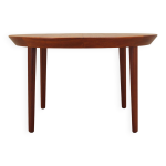 Table ronde en teck, design danois, ann�es 1960, fabricant : gudme m�belfabrik, de