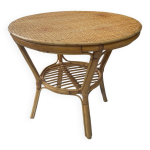 Table en rotin