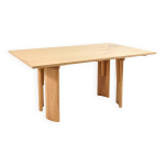 Table de salle  manger en chne massif, 8 personnes