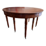 Table salle  manger extensible avec 7 rallonges, 20 p