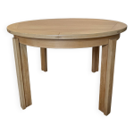 Table de salle  manger extensible en orme maison regain
