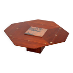 Table de salle  manger gomtrique postmoderne de van den berghe pauvers, 1980