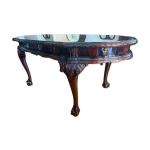 Table de salle à manger italienne style rococo / louis xv vernis m Table de salle à manger italienne style rococo / louis xv vernis m