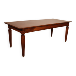 Table de salle à manger en noyer d'époque louis xvi, xviiième siècle Table de salle à manger en noyer d'époque louis xvi, xviiième siècle
