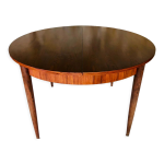 Table de salle  manger en palissandre extensible avec rallonges papillon, 1960