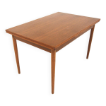 Table de salle  manger  portefeuille  en teck, farstrup, danemark, 1960