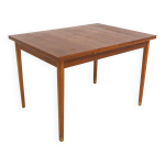 Table de salle  manger  portefeuille  en teck, sude, 1960
