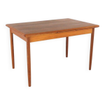 Table de salle  manger rectangulaire extensible horsbyg - design danois en teck