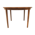 Table de salle à manger scandinave en noyer, suède, 1960 Table de salle à manger scandinave en noyer, suède, 1960
