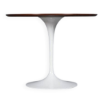 Table de salle � manger tulipe en palissandre par eero saarinen pour knoll int.