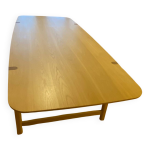 Table de salon / salle � manger king living - extensible bois clair