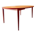 Table scandinave extensible en palissandre 4 / 10 pers rosengren hansen