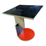 Table schroeder d 'aprs gerrit thomas rietveld pour cassina.