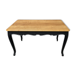 Table style régence en chêne massif Table style régence en chêne massif