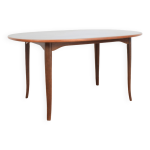 Table sudoise vintage en teck modle  ovalen  par carlm malmsten pour mobel komponerad av, annes ...
