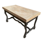 Table  systme de un  trois plateaux vers 1950