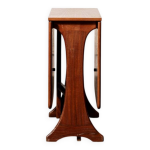 Table en teck � abattant