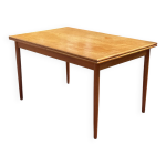 Table en teck scandinave 1960