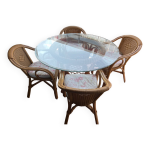 Table de terrasse et ses chaises