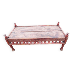 Table à thé en bois, pakistan, 1920s Table à thé en bois, pakistan, 1920s
