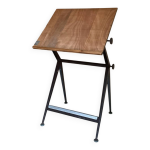 Table de travail à dessin de friso kramer pour ahrend the cirkel Table de travail à dessin de friso kramer pour ahrend the cirkel