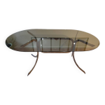 Table en verre vintage Table en verre vintage