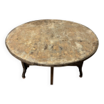 Table de vigneron pliante authentique