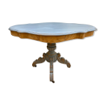 Table violon napoléon iii en merisier Table violon napoléon iii en merisier
