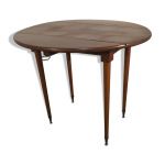 Table  volets acajou