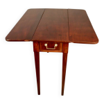 Table  volets en acajou d'poque victorienne