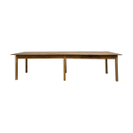 Table xxl � 6 pieds en pin et h�v�a massif
