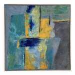 Tableau abstrait acrylique sur toile