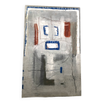 Tableau abstrait gris Tableau abstrait gris