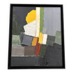 Tableau abstrait hst jean soyer