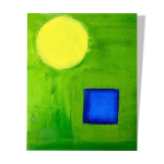 Tableau abstrait à l'huile Tableau abstrait à l'huile