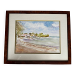 Tableau : aquarelle de j. dul�ry reyval